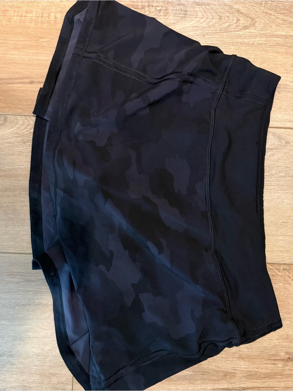 lululemon athletica Black Camouflage Women's Skort